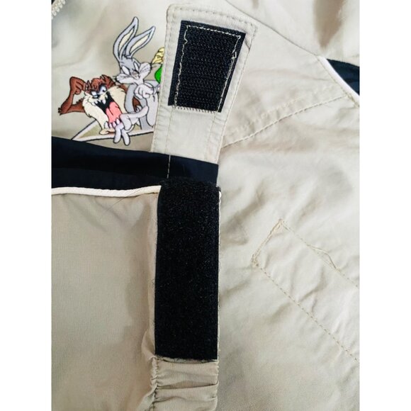 Vintage Warner Bros. Studio Small Pull Over hooded Jacket Bugs, Martian, Taz 199 - Picture 7 of 9